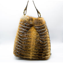Load image into Gallery viewer, Fur handbag