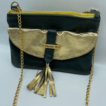 Load image into Gallery viewer, Gold shoulder pouch