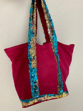 Load image into Gallery viewer, Glitter tote