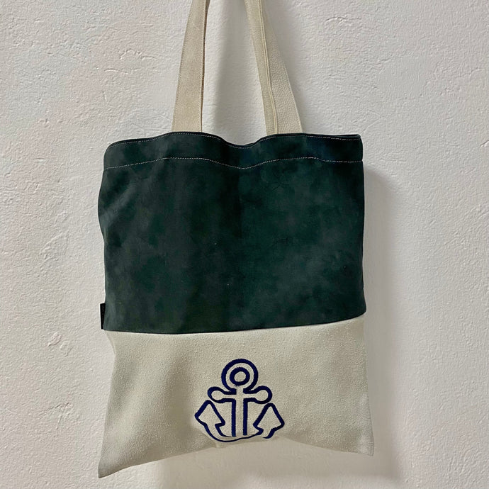 Embroidered tote bag
